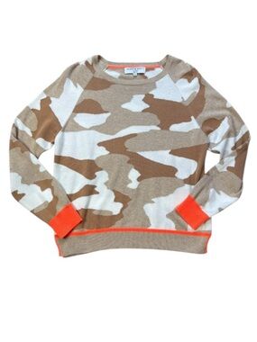 Scott & Scott London Cotton Nylon Silk Camo Sweater size M